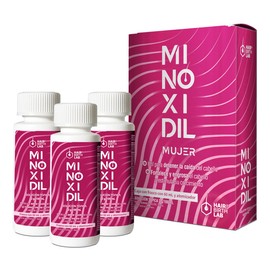 HAIR BIRTH LAB Minoxidil Mujer 60 ml - 3 Pack - Producto Original de Alta Calidad, Entrega Rápida y Segura, Garantía Incluida                         