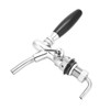 Grifo dispensador de cerveza de acero inoxidable cromado G5/8, grifo