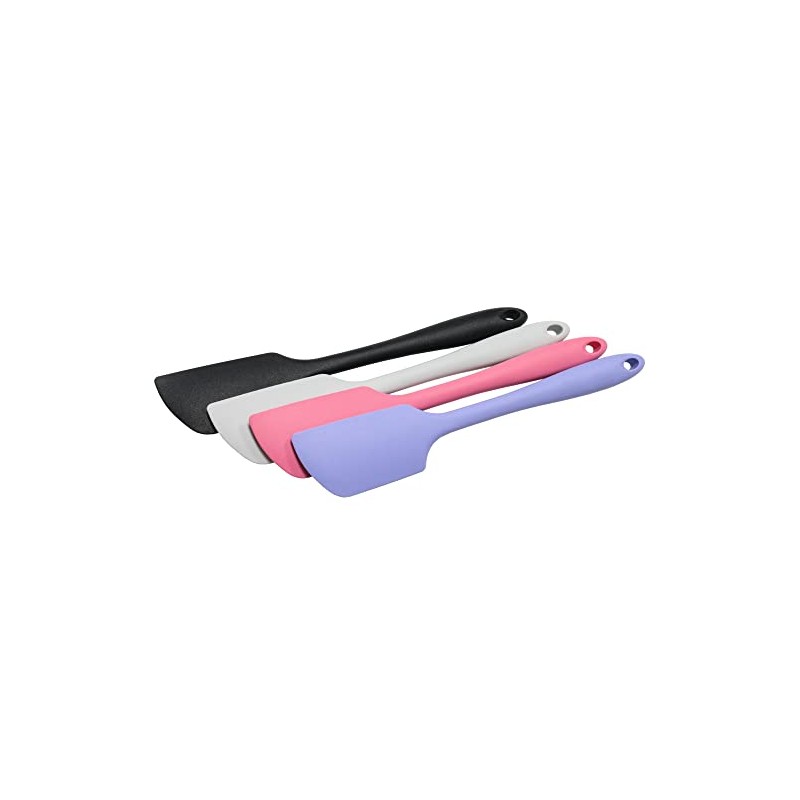 Chef Craft Premium Silicone Angled Spatula, 11 inch, Gray