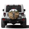 Foruidea Funny Donkey Spare Tire Cover with Backup Camera Hole