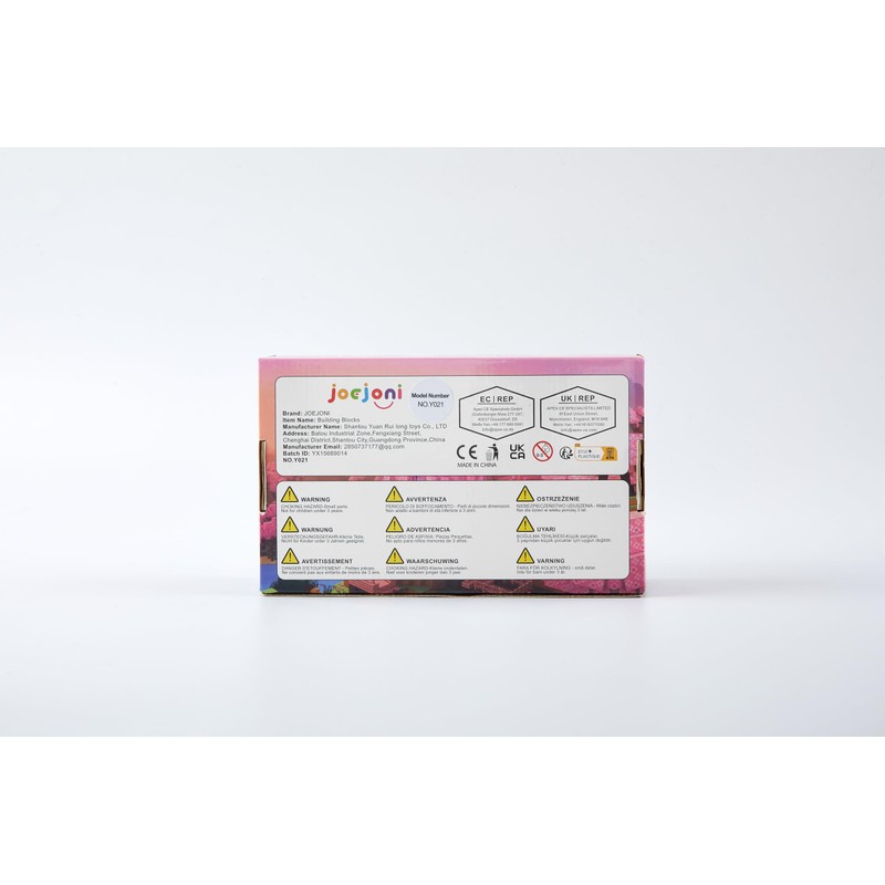 JOEJONI Magnetic Building Blocks, Pack of 80 Magnetic Toys for