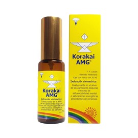 Korakai AMG® Protector y Armonizador Energético con Esencias Florales, Tintura Madre Bach. Loción para atomizar30 ml