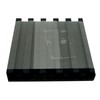 Wake Industry BGA-01 Anti-Vibration Rubber A, Black, 0.4 x 2.0