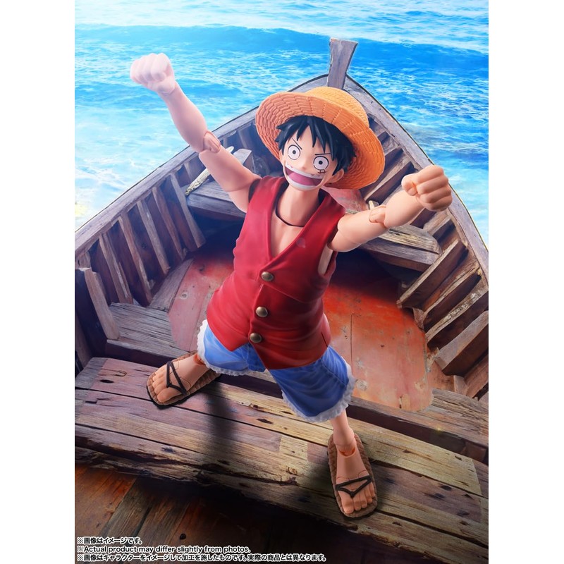 TAMASHII NATIONS Monkey d. Luffy - Romance Dawn, 14.5 cm,