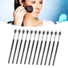 Small Stipple Brush, 12Pcs Dual Layers Bristles Cosmetic Brush Set