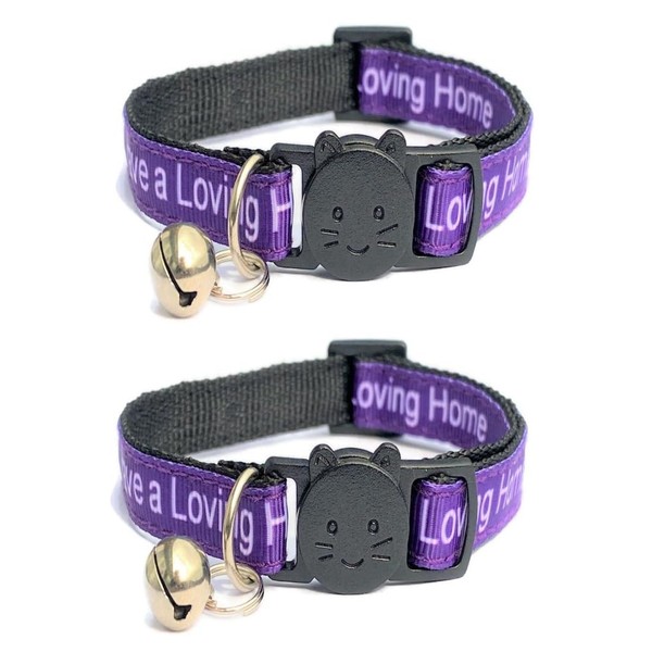 Worded Cat Collars – Please Do Not Feed Me, I