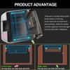 PIMCAR Center Console Organizer Compatible with 2019-2022 Chevy Silverado 1500/GMC