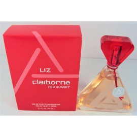 Liz Claiborne Red Sunset by Liz Claiborne 3.4 oz / 100 ml Eau de Toilette Spray NEW in BOX