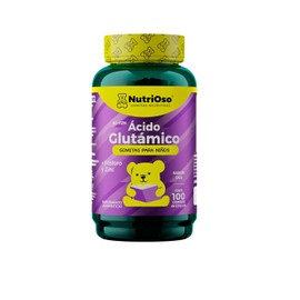 Solanum Ácido Glutámico 100 Gomitas para Niños sabor uva