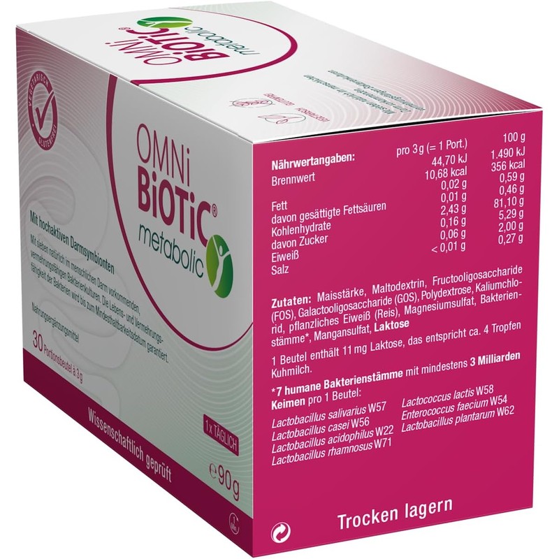 Omni Biotic Metabolic Bag 90g (30 x 3g)