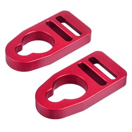 CNRAYT Strap Replacement Buckle Clip Aluminum Seat Clips Replaces Spare Parts Repair Kit Fit for Lifetime Emotion Style Button Type Seat Straps Repair Clip Compatible with Kayak Seats 2PCS
