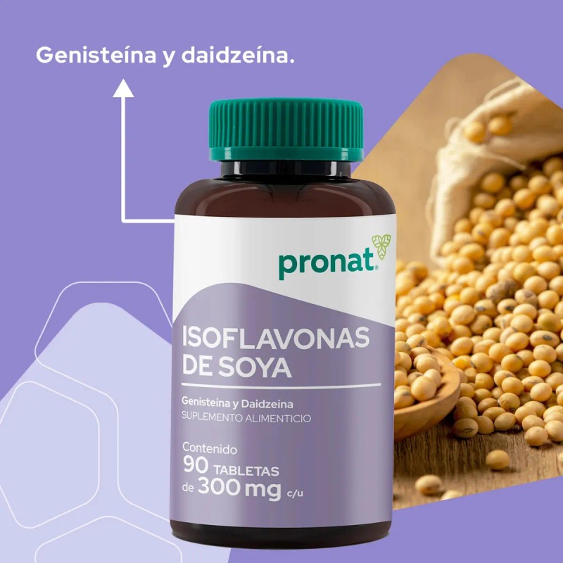 Isoflavonas Soya Tabs Pronat Ultra Natural