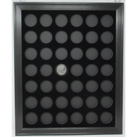 42 AMERICAN SILVER EAGLE COINS (NOT INCLUDED) WALL DISPLAY PICTURE FRAME 16x20