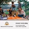 Rilltowpe BBQ Sauce&Tools Storage Basket it more convenient for you