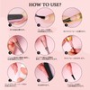 Saviland 5-in-1 Color Gel, Pink Type, 6 Colors x 0.4
