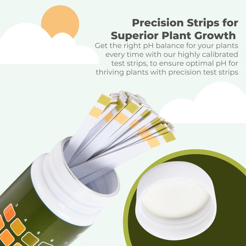 100 Strip Soil pH Test Kit - Complete pH Test