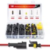 Nilight 120PCS 1 Pin Electrical Connector ?Plug Male Female Terminal