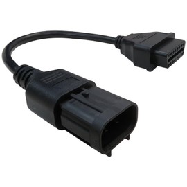 OBD2 16Pin to 8 Pin Diagnostic Adapter for Polaris ATV Slingshot RZR Motorcycle Connect Cable