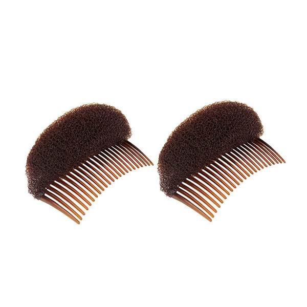 Beehive 2pcs Brown Hair Comb