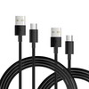 2 Pack USB A to USB C Cable Type-C Fast