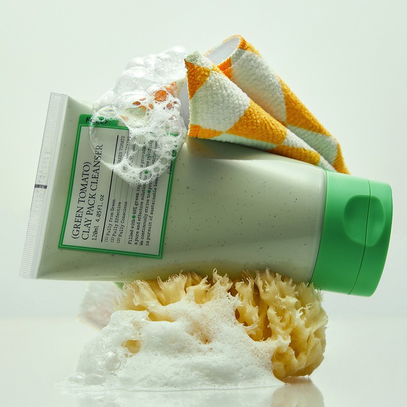 fully Green Tomato Clay Pack Cleanser 120ml Set (+30ml) -