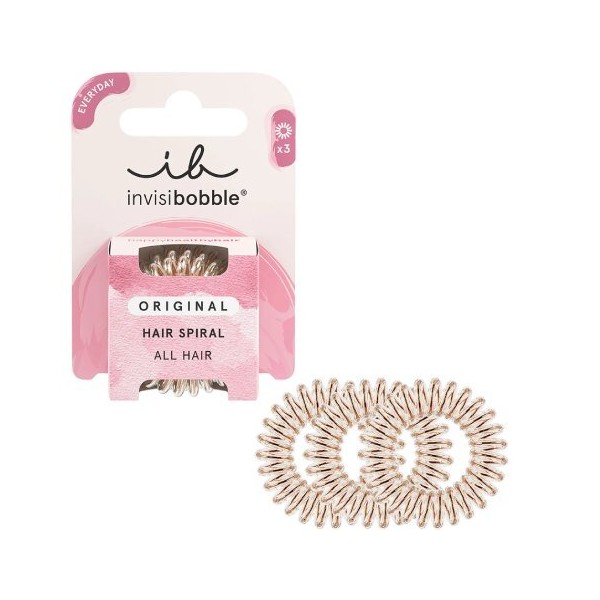 Invisibobble Original Bronze Me Pretty, 3pcs