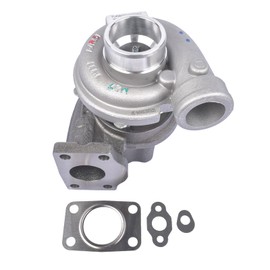 Koomaha Turbocharger 2674A392 Replacement for Perkins JCB Engine T4.40 4.00LTR 1004-40TW Turbo Part# 2674A382, GT2052S, 452264-0002, 727265-0002, 4522640002, 7272650002
