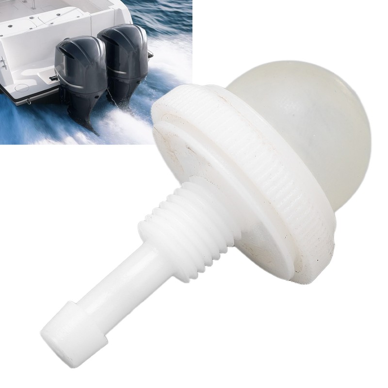 Fuel Primer Button F681046 White Lightweight Replacement for Sears Gamefisher