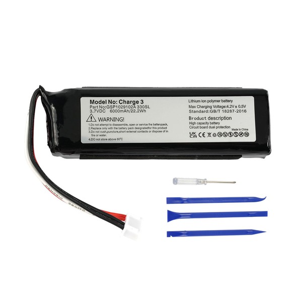 Oyomba Battery for Charge 3, New Upgraded 3.7V Replacement Li-Polymer