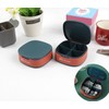 sDD Portable Pocket Travel Vitamin Pill Organizer - 4 Compartments Pill Case 1PC 2ea