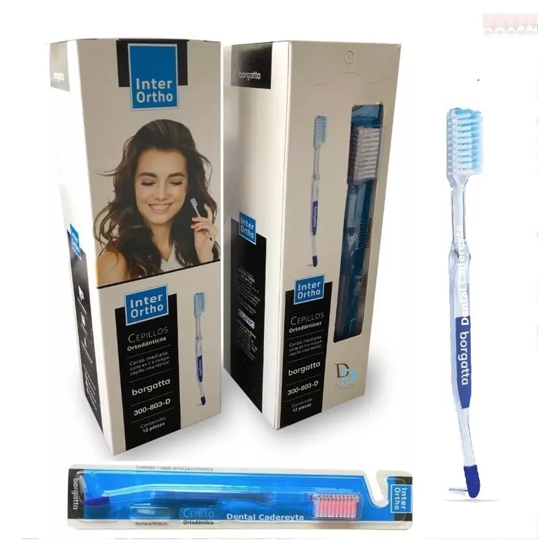 Borgatta Cepillo Para Ortodoncia Interdental Dental Full