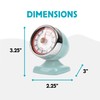 Kikkerland Vintage Streamline Timer – Retro Decor for Home &