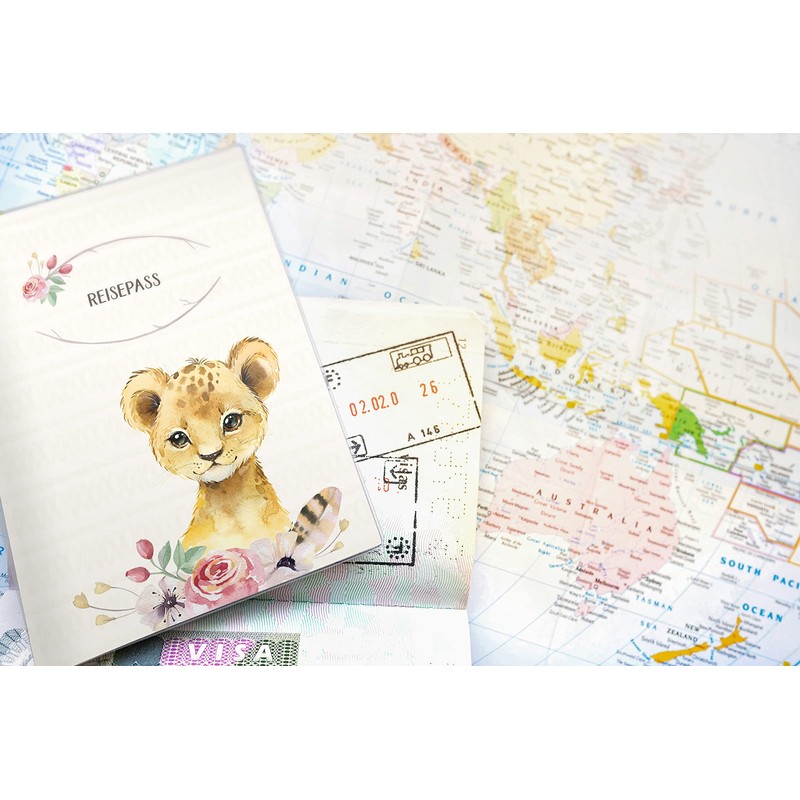 Olgs Passport Holder Wilderness Plastic - ID Card Protector with