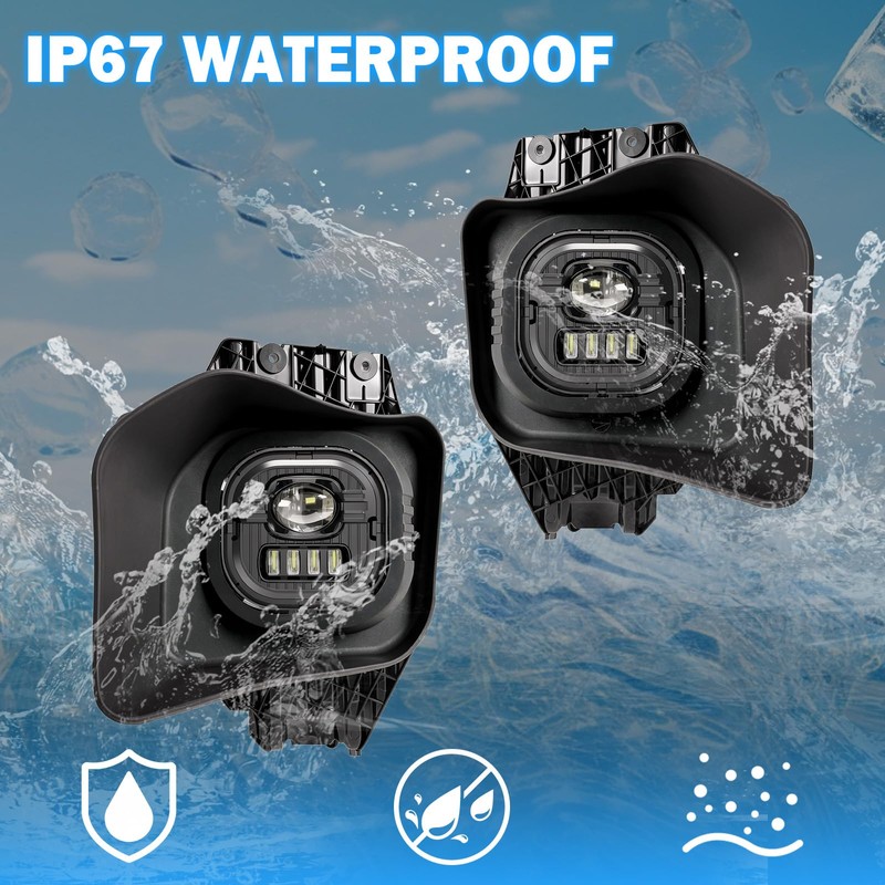 LED Fog Lights Assembly Fit For 2011 2012 2013 2014