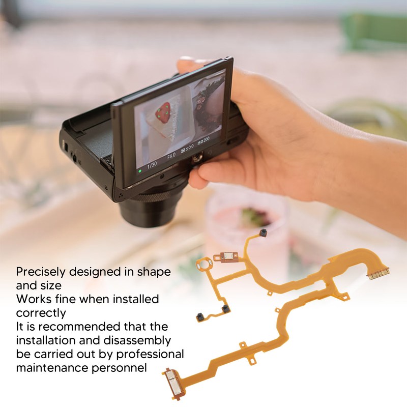 Camera Lens Back Main Flex Cable FPC Mirrorless Camera Repair