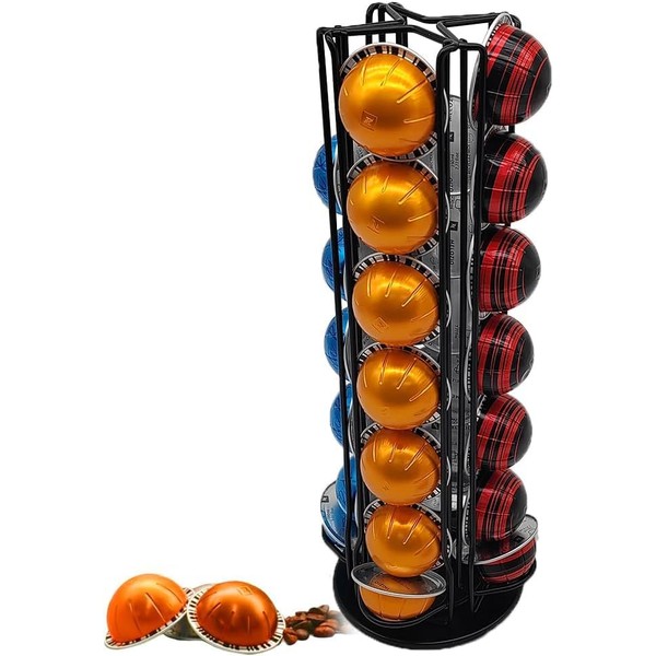 Wrobic Capsule Holder for Nespresso Vertuo Capsules, Coffee Capsule Stand,