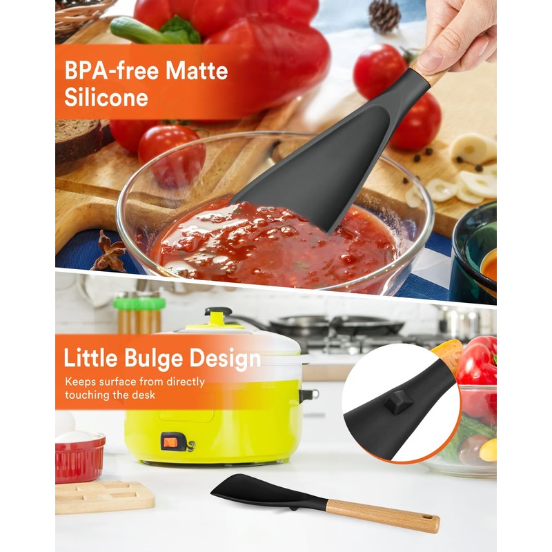 Cooking Spoon for Nonstick Cookwares, Great for Cooking and Serving