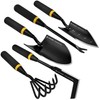 Kemaier Garden Tool Set - Featuring a Heavy-Duty Stainless Steel