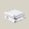 Pack of 3 Grey Baby Muslin Nappies