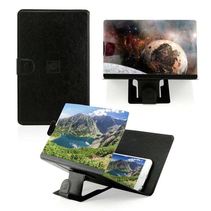 Universal Portable Folding Smartphone Screen Magnifier for Smartphones of All