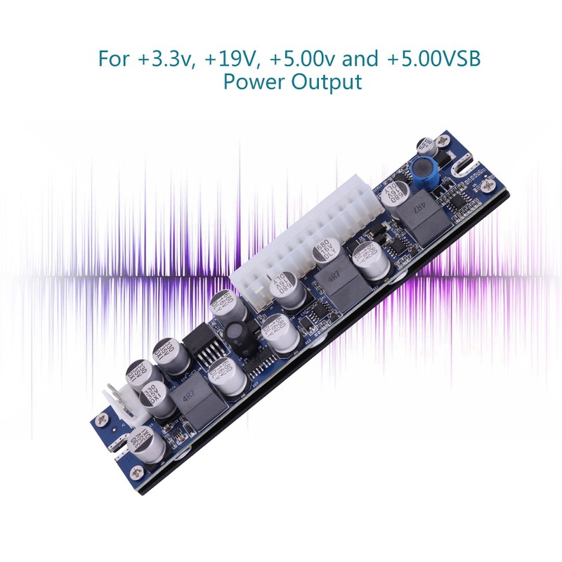 LD-200W 19V DC Input Pin Power Module DC-ATX Power Supply