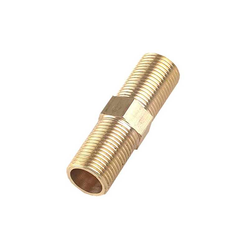 ZLYY Brass Pipe Fitting, 1/2" x 1/2" G Male Thread