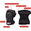 CRAZY AL'S® CAK - Rodilleras protectoras para motocicleta, motocross, carreras,
