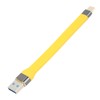 USB Male to Type C Male Cable 10Gbps 5A 13.8cm