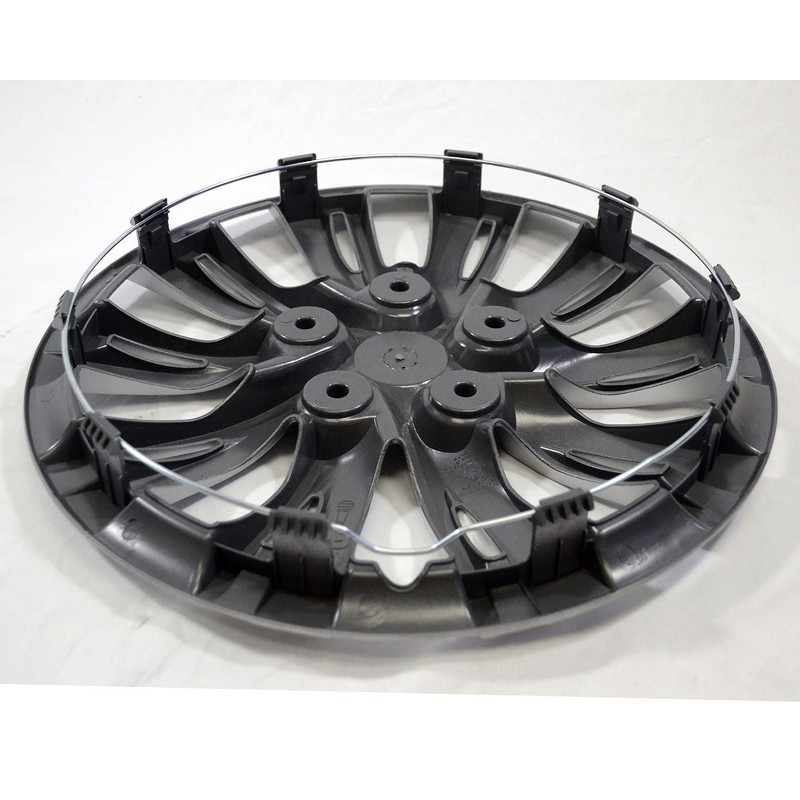 Set of 4 Front and Rear Silver 10 Split Spoke