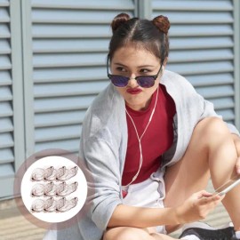 50 Redes Para El Cabello De Malla Elástica Invisible (café)