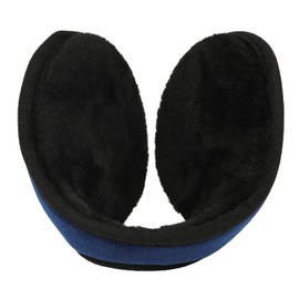Surblue Unisex Fleece Earmuffs Foldable Ear muffs Winter Outdoor Ear Covers for Men Women，Blue