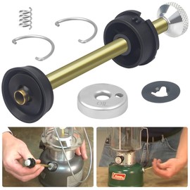 Lantern Replacement Parts Universal Plunger Metal Part, 4-Inch Long Plunger Pump Repair Kit, 242J5201, Lantern, Stove Replacement Parts, Compatible with Coleman Camping Stoves & Dual Fuel Lanterns.