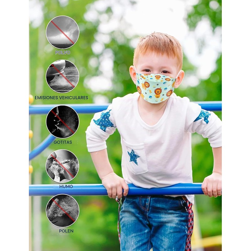 Mascarillas KF94 para niños – Pack de 50 NiHealth