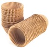 Caperci Standard Natural Cupcake Liners 500 Count, No Smell, Grease-Proof